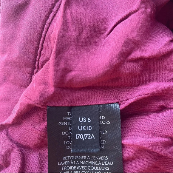 Free People Nightfall Paperbag Faux Suede Pants Wine Red 22364 - Picture 9 of 14